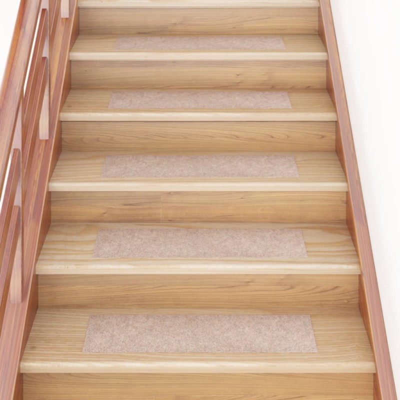 vidaXL Selbstklebende Treppenmatten 15 Stk. 76x20 cm Hellbraun vidaXL Selbstklebende Treppenmatten 15 Stk. 76x20 cm Hellbraun