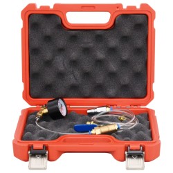 vidaXL Universal Druckluft-Lecktester-Set