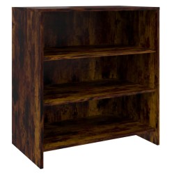 vidaXL Sideboard Räuchereiche 70x40,5x75 cm Holzwerkstoff