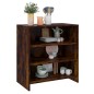 vidaXL Sideboard Räuchereiche 70x40,5x75 cm Holzwerkstoff vidaXL Sideboard Räuchereiche 70x40,5x75 cm Holzwerkstoff
