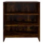 vidaXL Sideboard Räuchereiche 70x40,5x75 cm Holzwerkstoff vidaXL Sideboard Räuchereiche 70x40,5x75 cm Holzwerkstoff