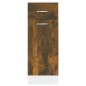 vidaXL Unterschrank mit Schublade Räuchereiche 30x46x81,5 cm vidaXL Unterschrank mit Schublade Räuchereiche 30x46x81,5 cm