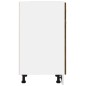 vidaXL Unterschrank mit Schublade Räuchereiche 30x46x81,5 cm vidaXL Unterschrank mit Schublade Räuchereiche 30x46x81,5 cm