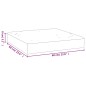 Palettenkissen Creme 60x60x8 cm Oxford-Gewebe Palettenkissen Creme 60x60x8 cm Oxford-Gewebe
