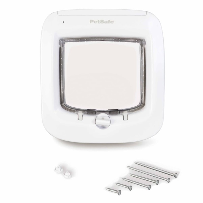 PetSafe Mikrochip-Katzenklappe Weiß PPA19-16145 PetSafe Mikrochip-Katzenklappe Weiß PPA19-16145