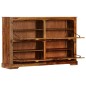 vidaXL Schuhschrank 140 x 35 x 90 cm Massivholz vidaXL Schuhschrank 140 x 35 x 90 cm Massivholz