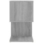 vidaXL Nachttisch Grau Sonoma 50x30x51,5 cm Holzwerkstoff vidaXL Nachttisch Grau Sonoma 50x30x51,5 cm Holzwerkstoff