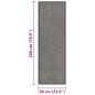 vidaXL Fußmatte getuftet 60x180 cm Hellbraun vidaXL Fußmatte getuftet 60x180 cm Hellbraun
