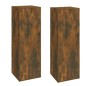vidaXL TV-Schränke 2 Stk. Räuchereiche 30,5x30x90 cm Holzwerkstoff vidaXL TV-Schränke 2 Stk. Räuchereiche 30,5x30x90 cm Holzwerkstoff