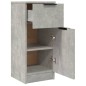 vidaXL Sideboards 2 Stk. Betongrau 30x30x70 cm Holzwerkstoff vidaXL Sideboards 2 Stk. Betongrau 30x30x70 cm Holzwerkstoff