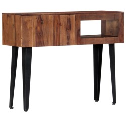 vidaXL Konsolentisch 90 x 30 x 75 cm Massivholz