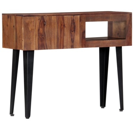 vidaXL Konsolentisch 90 x 30 x 75 cm Massivholz
