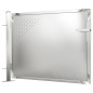 vidaXL Gartentor 100x75 cm Edelstahl vidaXL Gartentor 100x75 cm Edelstahl