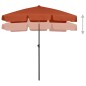 vidaXL Strandschirm Terracotta-Rot 180x120 cm vidaXL Strandschirm Terracotta-Rot 180x120 cm