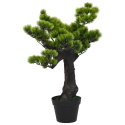 vidaXL Künstlicher Bonsai Pinus mit Topf 70 cm Grün 
