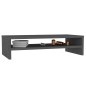 vidaXL Monitorständer Grau 50x24x13 cm Massivholz Kiefer vidaXL Monitorständer Grau 50x24x13 cm Massivholz Kiefer