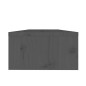vidaXL Monitorständer Grau 50x24x13 cm Massivholz Kiefer vidaXL Monitorständer Grau 50x24x13 cm Massivholz Kiefer