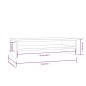 vidaXL Monitorständer Grau 50x24x13 cm Massivholz Kiefer vidaXL Monitorständer Grau 50x24x13 cm Massivholz Kiefer