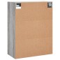 vidaXL Wandschränke 2 Stk. Grau Sonoma Holzwerkstoff vidaXL Wandschränke 2 Stk. Grau Sonoma Holzwerkstoff