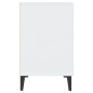 vidaXL Sideboard Hochglanz-Weiß 100x36x60 cm Holzwerkstoff vidaXL Sideboard Hochglanz-Weiß 100x36x60 cm Holzwerkstoff