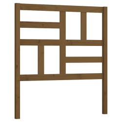 vidaXL Kopfteil Honigbraun 106x4x104 cm Massivholz Kiefer