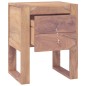 vidaXL Nachttisch 40 x 30 x 50 cm Teak Massivholz vidaXL Nachttisch 40 x 30 x 50 cm Teak Massivholz