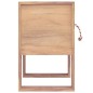vidaXL Nachttisch 40 x 30 x 50 cm Teak Massivholz vidaXL Nachttisch 40 x 30 x 50 cm Teak Massivholz
