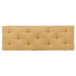 Palettensofa-Kissen Gelb 120x40x7 cm