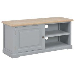 vidaXL TV-Schrank Grau 90 x 30 x 40 cm Holz