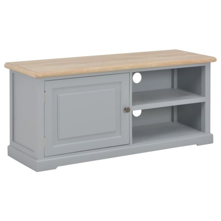 vidaXL TV-Schrank Grau 90 x 30 x 40 cm Holz