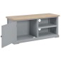 vidaXL TV-Schrank Grau 90 x 30 x 40 cm Holz vidaXL TV-Schrank Grau 90 x 30 x 40 cm Holz