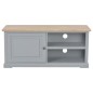 vidaXL TV-Schrank Grau 90 x 30 x 40 cm Holz vidaXL TV-Schrank Grau 90 x 30 x 40 cm Holz