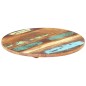 vidaXL Tischplatte Rund 40 cm 25-27 mm Altholz Massiv vidaXL Tischplatte Rund 40 cm 25-27 mm Altholz Massiv