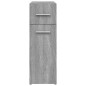 vidaXL Apothekerschrank Grau Sonoma 20x45,5x60 cm Holzwerkstoff vidaXL Apothekerschrank Grau Sonoma 20x45,5x60 cm Holzwerkstoff