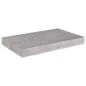 vidaXL Schweberegale 4 Stk. Betongrau 40x23x3,8 cm MDF vidaXL Schweberegale 4 Stk. Betongrau 40x23x3,8 cm MDF