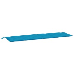 vidaXL Gartenbank-Auflage Hellblau 200x50x7 cm Oxford-Gewebe