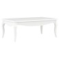 vidaXL Couchtisch Weiß 110x60x40 cm Kiefer Massivholz vidaXL Couchtisch Weiß 110x60x40 cm Kiefer Massivholz