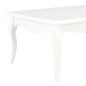 vidaXL Couchtisch Weiß 110x60x40 cm Kiefer Massivholz vidaXL Couchtisch Weiß 110x60x40 cm Kiefer Massivholz