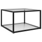 vidaXL Couchtisch Transparent 60x60x35 cm Hartglas vidaXL Couchtisch Transparent 60x60x35 cm Hartglas