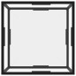 vidaXL Couchtisch Transparent 60x60x35 cm Hartglas vidaXL Couchtisch Transparent 60x60x35 cm Hartglas