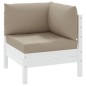 vidaXL Palettenkissen 3-tlg. Taupe Oxford-Gewebe vidaXL Palettenkissen 3-tlg. Taupe Oxford-Gewebe