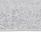 vidaXL Teppich Hellgrau 160x230 cm Baumwolle vidaXL Teppich Hellgrau 160x230 cm Baumwolle