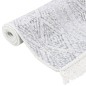 vidaXL Teppich Hellgrau 160x230 cm Baumwolle vidaXL Teppich Hellgrau 160x230 cm Baumwolle