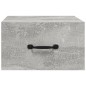 vidaXL Wand-Nachttische 2 Stk. Betongrau 35x35x20 cm vidaXL Wand-Nachttische 2 Stk. Betongrau 35x35x20 cm