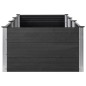 vidaXL Garten-Hochbeet Grau 300x100x54 cm WPC vidaXL Garten-Hochbeet Grau 300x100x54 cm WPC