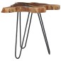 vidaXL Couchtisch 70 x 45 cm Massivholz Teak und Polyresin vidaXL Couchtisch 70 x 45 cm Massivholz Teak und Polyresin
