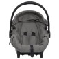 vidaXL Babyschale Hellgrau 42x65x57 cm vidaXL Babyschale Hellgrau 42x65x57 cm
