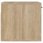 vidaXL Wandschrank Sonoma-Eiche 80x35x36,5 cm Holzwerkstoff vidaXL Wandschrank Sonoma-Eiche 80x35x36,5 cm Holzwerkstoff