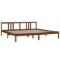 vidaXL Massivholzbett Honigbraun 200x200 cm vidaXL Massivholzbett Honigbraun 200x200 cm
