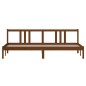 vidaXL Massivholzbett Honigbraun 200x200 cm vidaXL Massivholzbett Honigbraun 200x200 cm